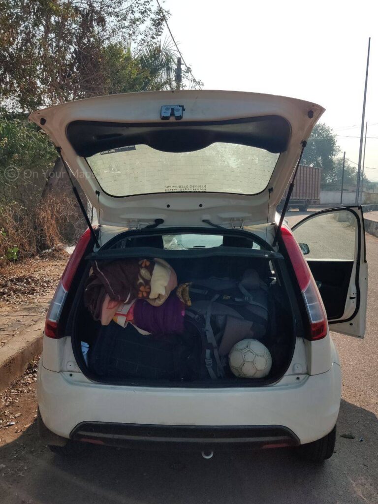 Khajuraho travel blog: Travelling by car is the best way to reach Khajuraho.