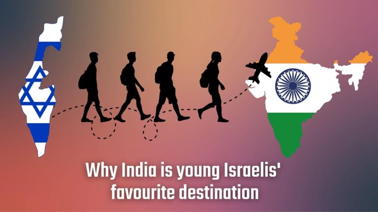 Why do so many young Israelis travel in India?